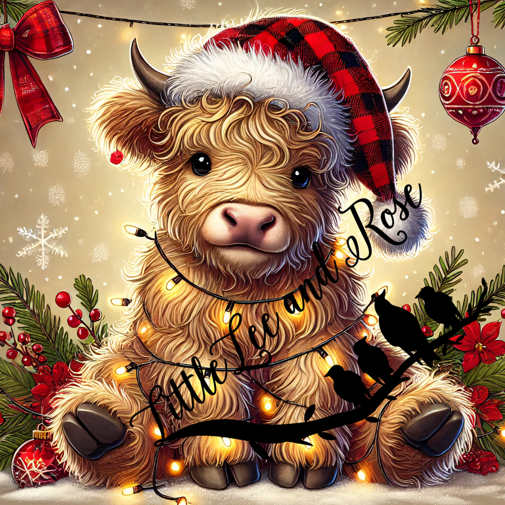 
            
                Load image into Gallery viewer, .Christmas Cow - Tumbler, Sublimation, or Vinyl
            
        