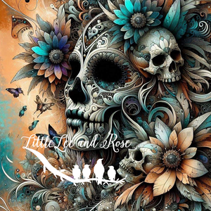 Neutral Skull - Tumbler, Sublimation, or Vinyl – LittleLee and Rose