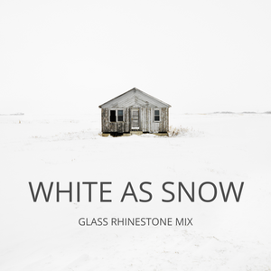 Multicolored Glass Rhinestone Mix -  White As Snow