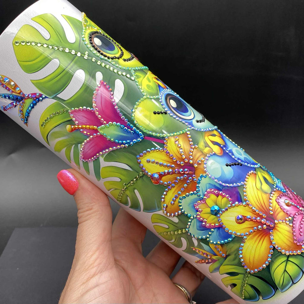 Sublimation Print of 20oz Wrap - Tropical Friends