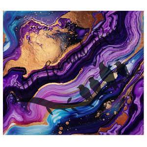 
            
                Load image into Gallery viewer, Agate of the Galaxy Full Sheet 8.5x11 UV-DTF
            
        
