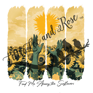 Among The Sunflowers UV-DTF