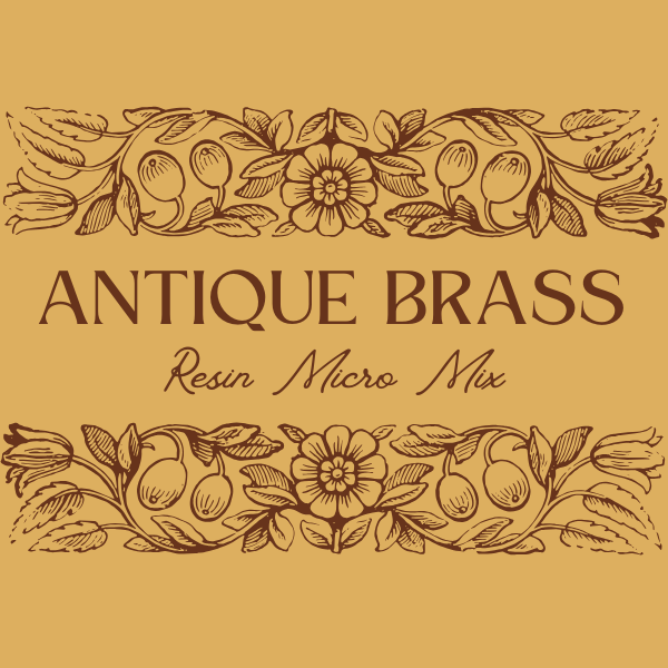 Micro Mix Resin - Antique Brass