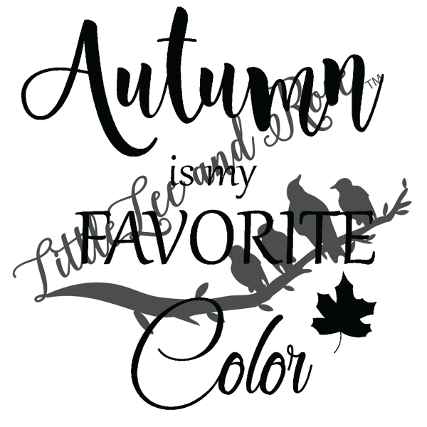 
            
                Load image into Gallery viewer, Autumn Is My Favorite Color UV-DTF
            
        
