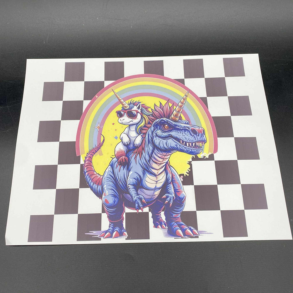 
            
                Load image into Gallery viewer, Sublimation Print of 20oz Wrap - Dinocorn
            
        