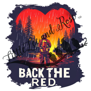 Back the Red UV-DTF