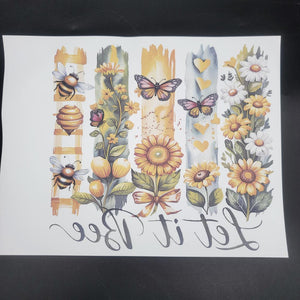 
            
                Load image into Gallery viewer, Sublimation Print of 20oz Decal - Bees &amp;amp; Brushstrokes
            
        
