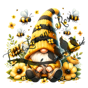 Sublimation Print of 20oz Wrap - Bees In Bloom