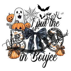 Boo In Boujee UV-DTF