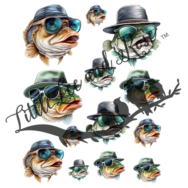 Business Fish Instant Transfer Sheet