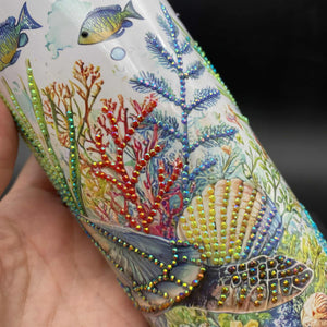 
            
                Load image into Gallery viewer, Sublimation Print of 20oz Wrap - Swimming Sea Turtle
            
        