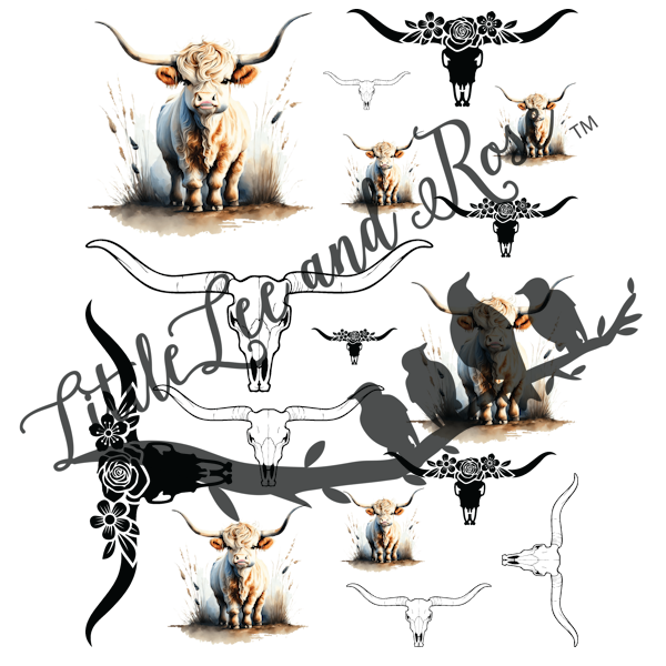 
            
                Load image into Gallery viewer, Cute Horns Instant Transfer Sheet
            
        