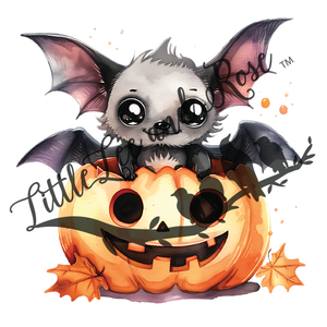 
            
                Load image into Gallery viewer, Little Creeper Bat with Leaves UV-DTF
            
        