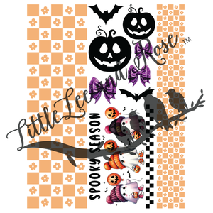 Cutsie Halloween Total Tumbler UV-DTF Sheet