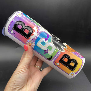 
            
                Load image into Gallery viewer, Sublimated 20oz Tumbler - Boo Blocks
            
        