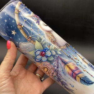 Sublimated 20oz Tumbler - Dreamy Hootie Hoo