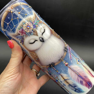 Sublimated 20oz Tumbler - Dreamy Hootie Hoo