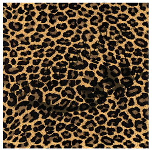 Dark Leopard Full Sheet 8.5x11 Instant Transfer