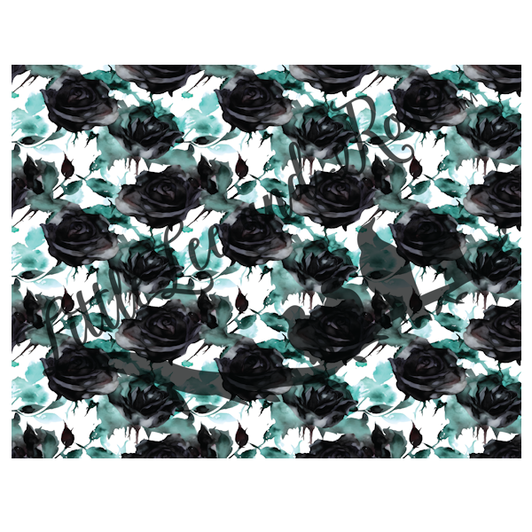 
            
                Load image into Gallery viewer, Dark Roses 8.5x11 Full Sheet Instant Transfer
            
        