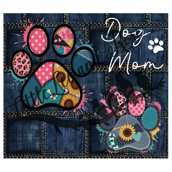
            
                Load image into Gallery viewer, .Denim Dog Mom - Tumbler, Sublimation, or Vinyl
            
        