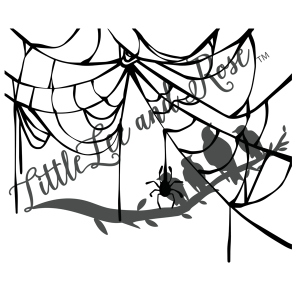 Draped In Web Instant Transfer – LittleLee and Rose