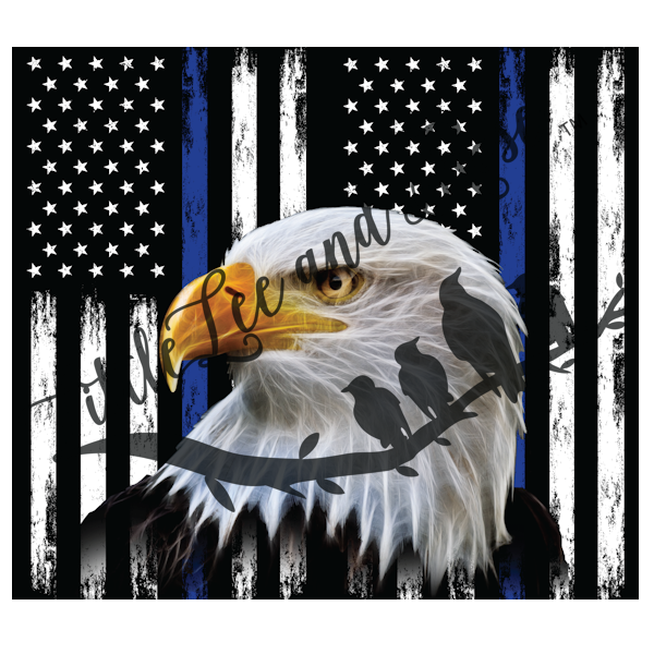 
            
                Load image into Gallery viewer, Eagle In Blue 20oz Wrap Instant Transfer
            
        