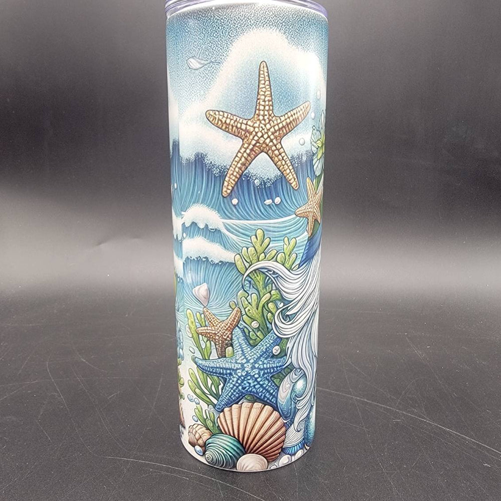 Pre-Sublimated 20oz Tumbler - Ocean Gnome