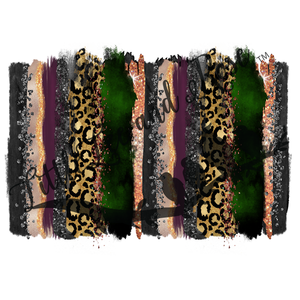 Festive Brushstrokes UV-DTF