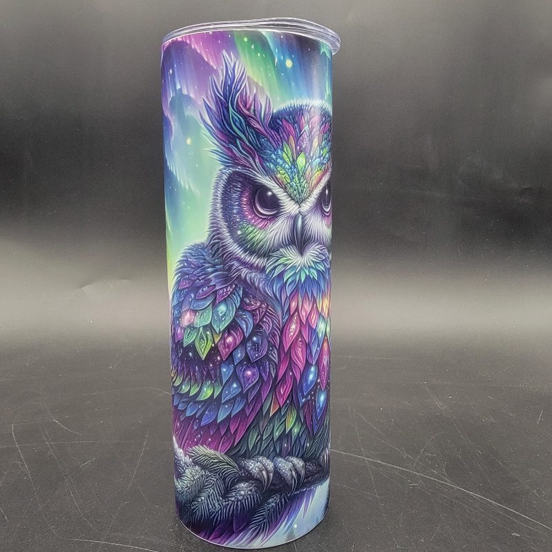 
            
                Load image into Gallery viewer, Pre-Sublimated 20oz Tumbler - Northern Owl
            
        