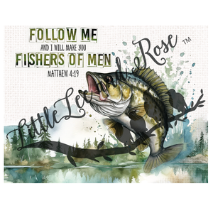 Fishers of Men Full Sheet 8.5x11  UV-DTF