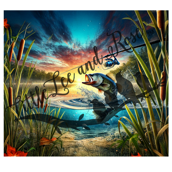 
            
                Load image into Gallery viewer, Fishing At Dusk 20oz Wrap UV-DTF
            
        