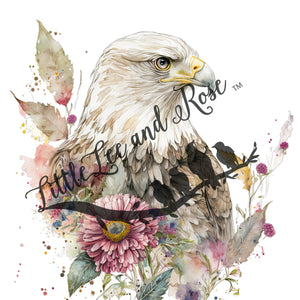 Floral Eagle Clear Waterslide