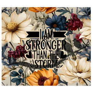 .Floral Storm - Tumbler, Sublimation, or Vinyl