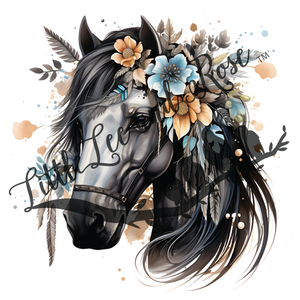 
            
                Load image into Gallery viewer, Flower Crown Horse Instant Transfer
            
        