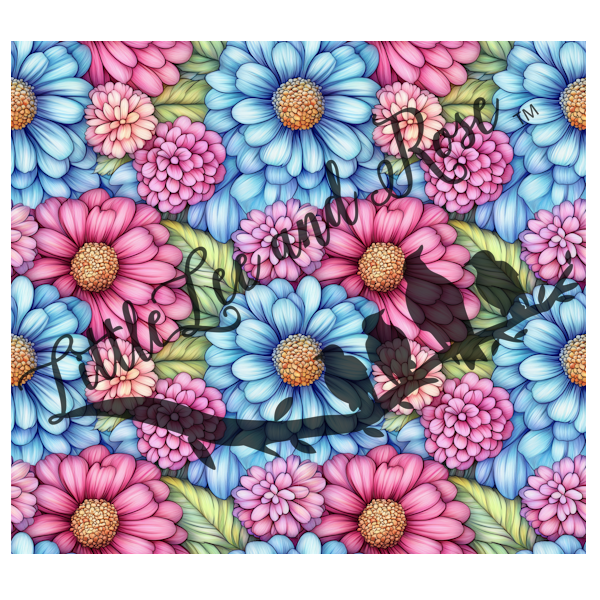 
            
                Load image into Gallery viewer, .Fluffy Zinnias - Tumbler, Sublimation, or Vinyl
            
        
