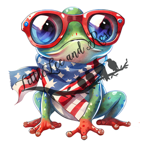 Frogs For America Clear Waterslide