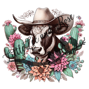 Garden Cow UV-DTF
