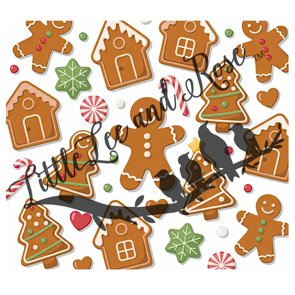 
            
                Load image into Gallery viewer, .Gingerbread Madness - Tumbler, Sublimation, or Vinyl
            
        