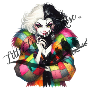 Glamorous and Cruel UV-DTF