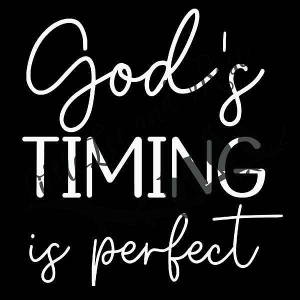 
            
                Load image into Gallery viewer, God&amp;#39;s Timing UV-DTF
            
        