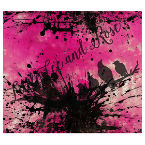 Goth Girl Splatter Full Sheet 8.5x11 UV-DTF