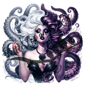 
            
                Load image into Gallery viewer, Half Sea Witch UV-DTF
            
        