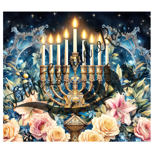
            
                Load image into Gallery viewer, .Happy Hanukkah - Tumbler, Sublimation, or Vinyl
            
        