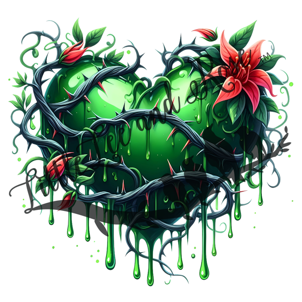 
            
                Load image into Gallery viewer, Heart of Thorns UV-DTF
            
        