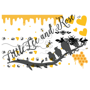 Honey Bee Instant Transfer Half Sheet