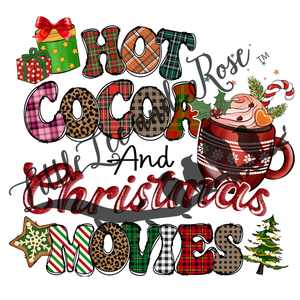 Hot Cocoa & Christmas Movies Clear Waterslide