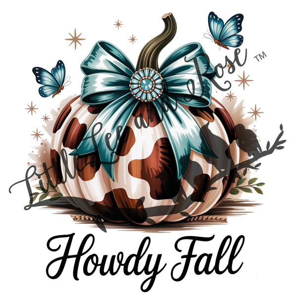 
            
                Load image into Gallery viewer, Howdy Cow Pumpkin UV-DTF
            
        