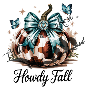 
            
                Load image into Gallery viewer, Howdy Cow Pumpkin UV-DTF
            
        