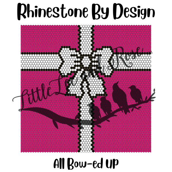 
            
                Load image into Gallery viewer, Sublimation Print of Rhinestone by Design - All Bow-ed Up
            
        