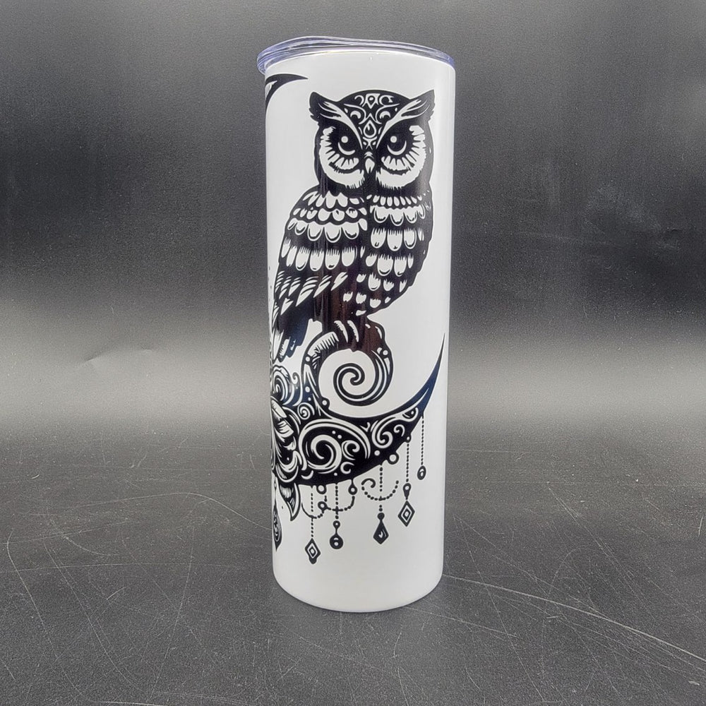 
            
                Load image into Gallery viewer, Pre-Sublimated 20oz Tumbler - Lunar Owl
            
        